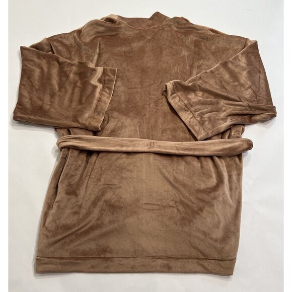 Skims Velour Robe in Sienna - Picture 3 of 4